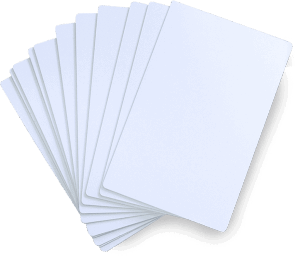 کارت‌های کاغذی و PVC