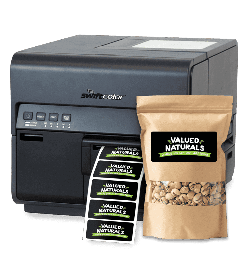 شرکت International Foodsource (IFS) از پرینترهای SwiftColor بهعنوان یک راهکار مقرونبهصرفه چاپ درونسازمانی و Print-on-Demand استفاده میکند.